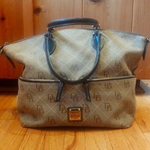 Dooney and Bourke Gretta double pocket satchel